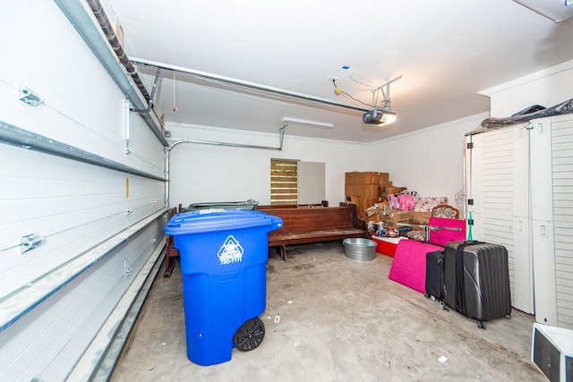 9 Iron Frg Aly, Charleston, SC 29403 - garage featuring a garage door opener