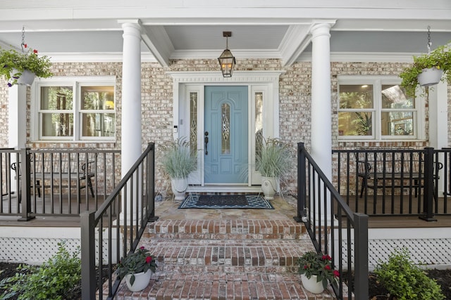 4940 Lambs Rd, North Charleston, SC 29418 - view of exterior entry with covered porch