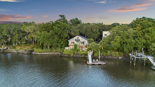 4940 Lambs Rd, North Charleston, SC 29418 - dock area with a water view