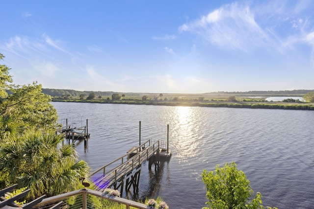 4940 Lambs Rd, North Charleston, SC 29418 - dock with a water view