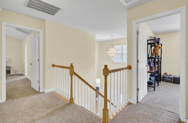 103 Trimley Ct, Goose Creek, SC 29445 - hallway with carpet, an upstairs landing, and baseboards