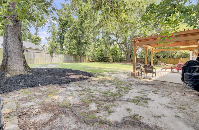 103 Trimley Ct, Goose Creek, SC 29445 - view of yard with a pergola and a patio