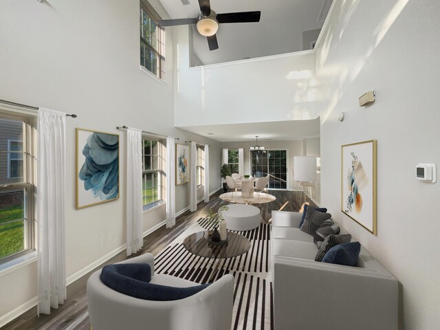 kitchen featuring sink, stainless steel appliances, dark wood-type flooring, and white cabinetry