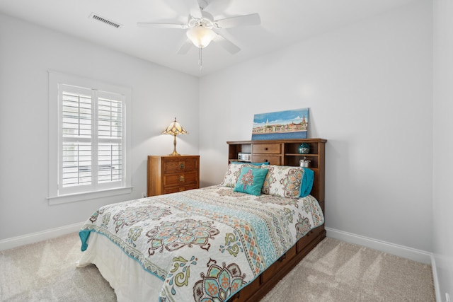907 High Nest Ln, Charleston, SC 29412 - carpeted bedroom featuring baseboards and a ceiling fan
