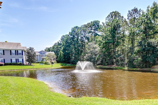 property view of water