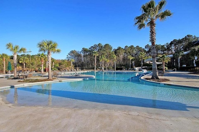 view of swimming pool