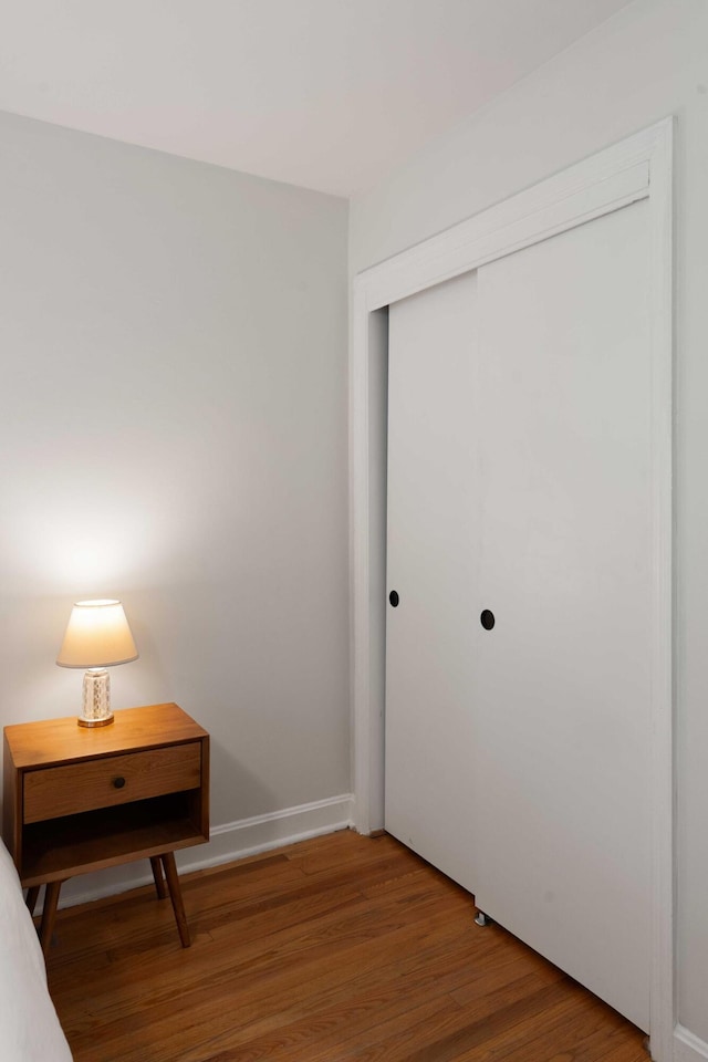 1417 Downing St, Charleston, SC 29407 - bedroom featuring light wood-type flooring and a closet