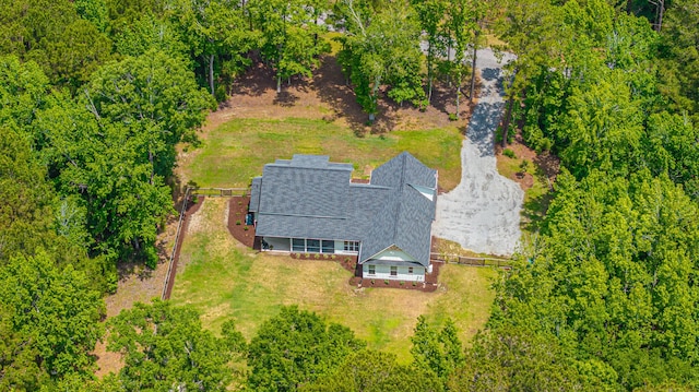 view of subject property