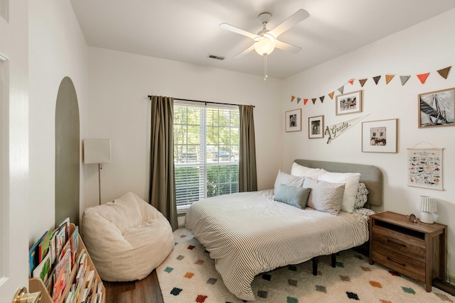 1971 N Smokerise Way, Mount Pleasant, SC 29466 - bedroom with visible vents and ceiling fan