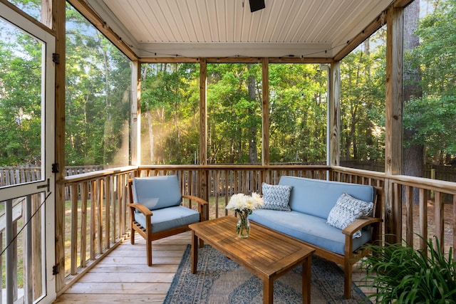 1971 N Smokerise Way, Mount Pleasant, SC 29466 - sunroom / solarium with an outdoor living space