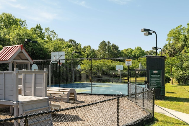 1971 N Smokerise Way, Mount Pleasant, SC 29466 - view of sport court featuring fence and community basketball court