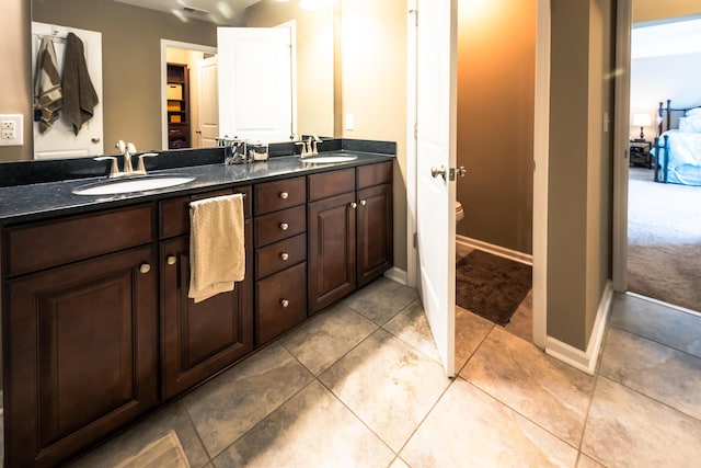 8009 Indian Hill Dr, Hanahan, SC 29410 - ensuite bathroom with a sink, tile patterned floors, ensuite bathroom, and double vanity