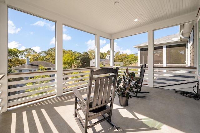 409 W Indian Ave, Folly Beach, SC 29439 - view of sunroom / solarium