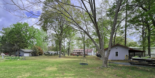 view of yard