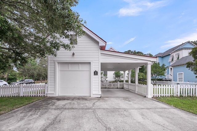 701 Hibbens Grant Blvd, Mount Pleasant, SC 29464 - garage featuring concrete driveway