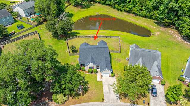 5128 Thornton Dr, Summerville, SC 29485 - aerial view of a large body of water
