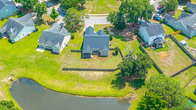 5128 Thornton Dr, Summerville, SC 29485 - aerial view of residential area with a nearby body of water