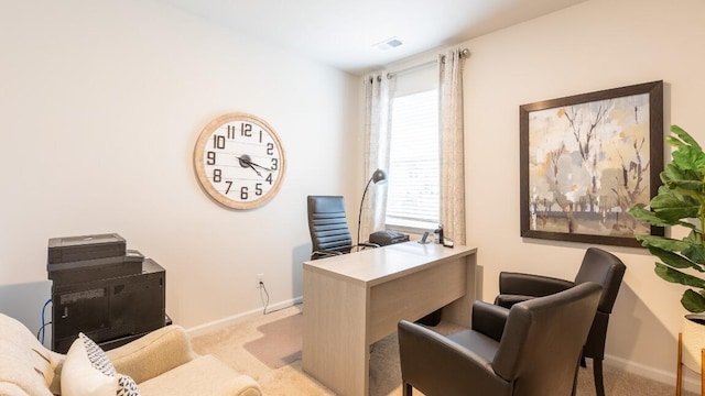 326 Watersglen Dr, Summerville, SC 29486 - home office featuring carpet flooring and baseboards