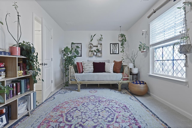 192 Buchanan Cir, Goose Creek, SC 29445 - sitting room featuring baseboards and carpet flooring