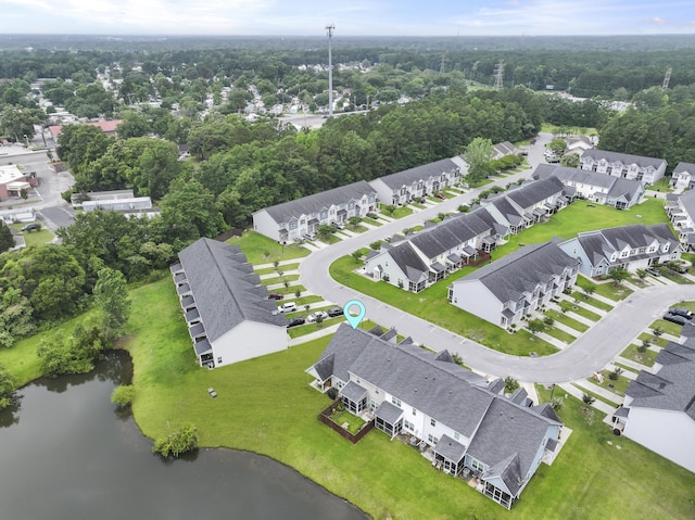 192 Buchanan Cir, Goose Creek, SC 29445 - aerial perspective of suburban area featuring a nearby body of water