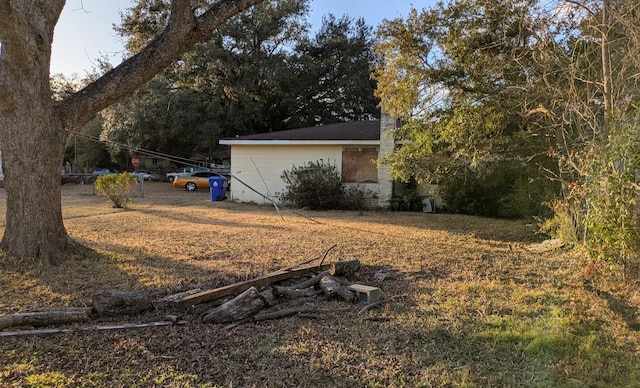 view of yard