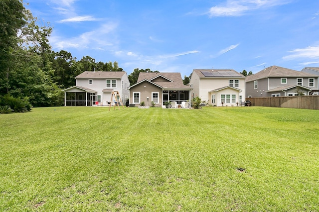 3789 Tupelo Branch Row, Mount Pleasant, SC 29429 - back of property featuring a sunroom