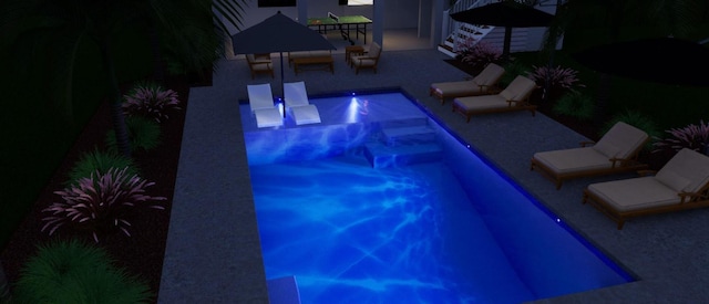 pool featuring a patio