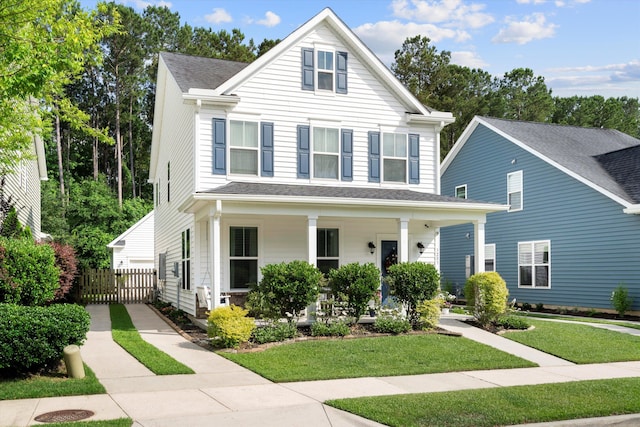 3203 Moonlight Dr, Charleston, SC 29414 - view of front of house with a porch