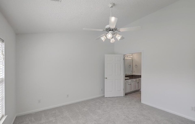 159 Townsend Way, Summerville, SC 29483 - empty room with ceiling fan, light carpet, and a textured ceiling