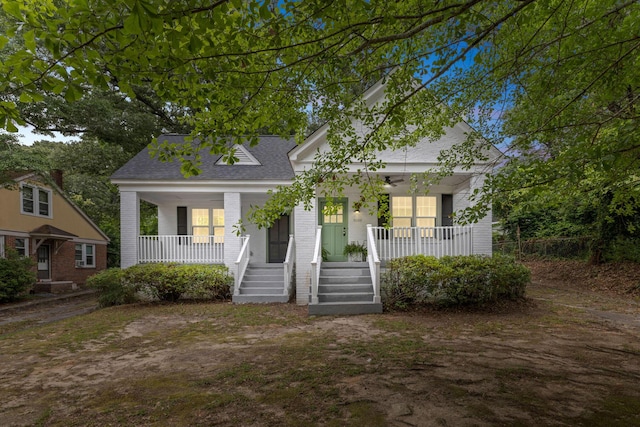 2122 Tugaloo Ave Unit 2120, Columbia, SC 29205 - view of front of house featuring covered porch, brick siding, and roof with shingles