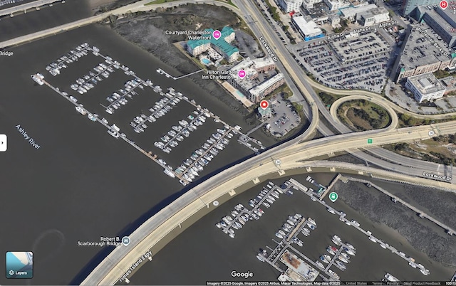 33 Lockwood Dr Unit Lu105, Charleston, SC 29401 - aerial view of property's location