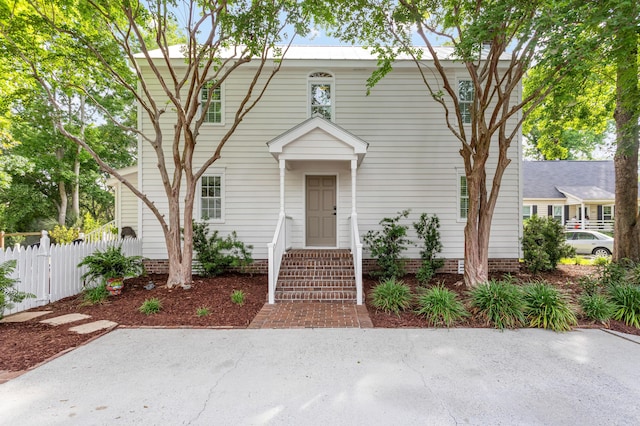 1514 Village Sq, Mount Pleasant, SC 29464 - view of front of property with fence
