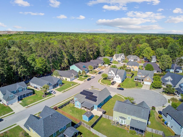 3801 Canary Ct, North Charleston, SC 29420 - aerial perspective of suburban area featuring a forest
