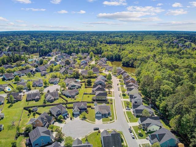 3801 Canary Ct, North Charleston, SC 29420 - aerial perspective of suburban area with a forest