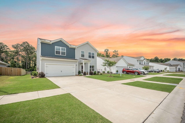 141 Pine Crest View Dr, Summerville, SC 29486 - traditional-style home with concrete driveway, a garage, and board and batten siding