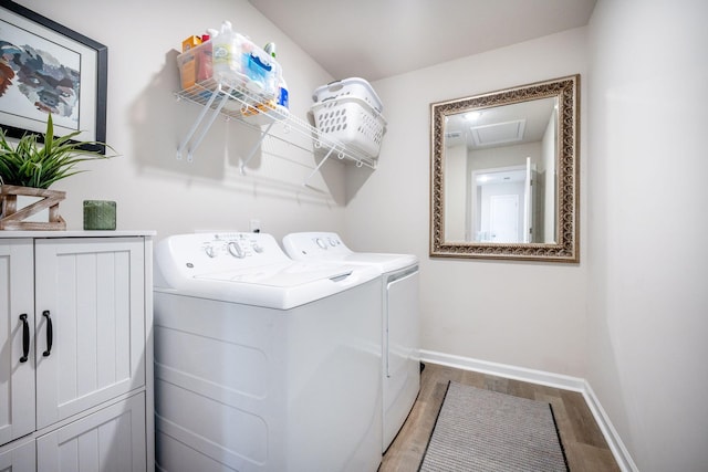 141 Pine Crest View Dr, Summerville, SC 29486 - laundry room with washing machine and dryer, wood finished floors, and baseboards