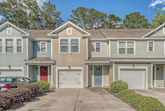 9418 Sweep Dr, Summerville, SC 29485 - view of property featuring concrete driveway and a garage