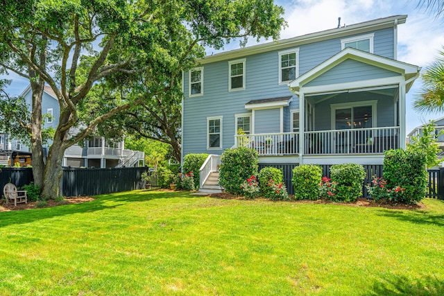 2234 Mother Of Pearl Dr, Mount Pleasant, SC 29466 - view of rear view of house