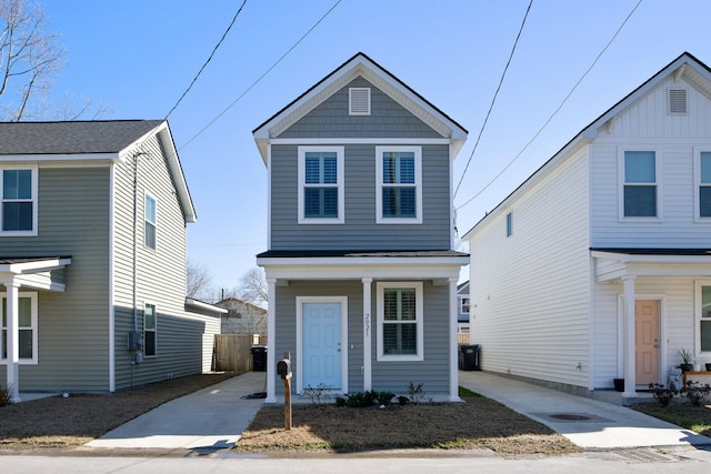 view of front of house