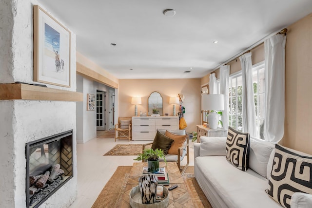 view of living room