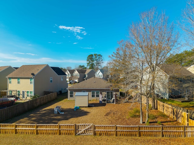 view of rear view of house