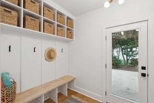 521 Carpenter St, Charleston, SC 29412 - mudroom with wood finished floors
