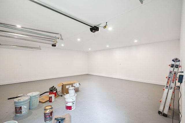 521 Carpenter St, Charleston, SC 29412 - garage featuring recessed lighting and a garage door opener