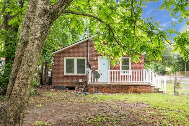 5056 Piedmont Ave, North Charleston, SC 29406 - bungalow-style home with brick siding and fence