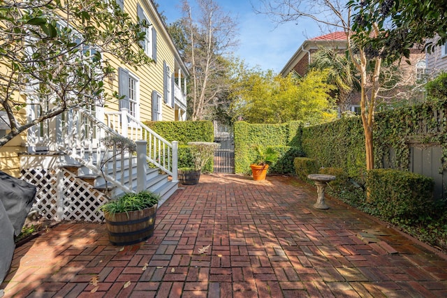 view of patio