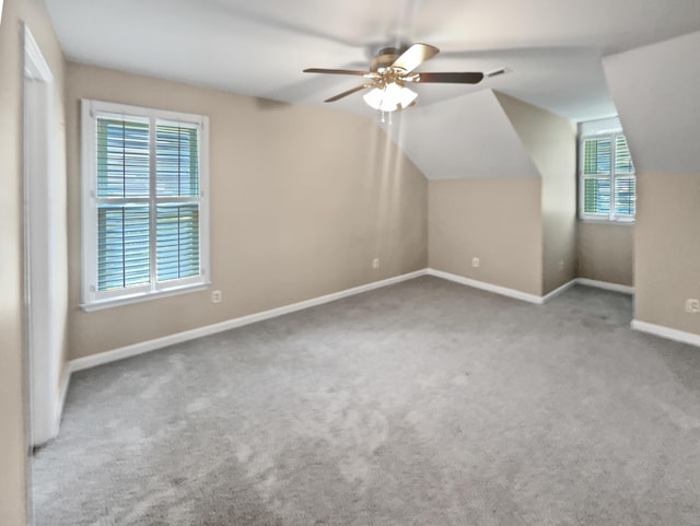 932 Portabella Ln, Charleston, SC 29412 - bonus room with carpet, baseboards, plenty of natural light, and lofted ceiling