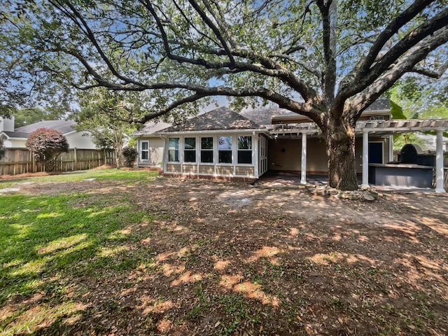 932 Portabella Ln, Charleston, SC 29412 - rear view of house featuring a pergola