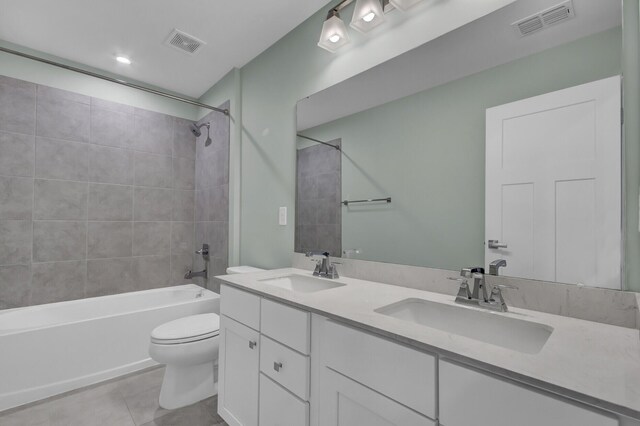 bathroom featuring wood-type flooring, a shower with shower door, and toilet