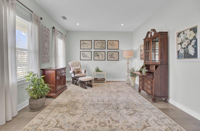 entryway featuring light hardwood / wood-style flooring