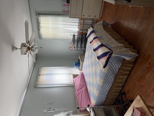 505 Blacks St, Walterboro, SC 29488 - bedroom featuring wood walls